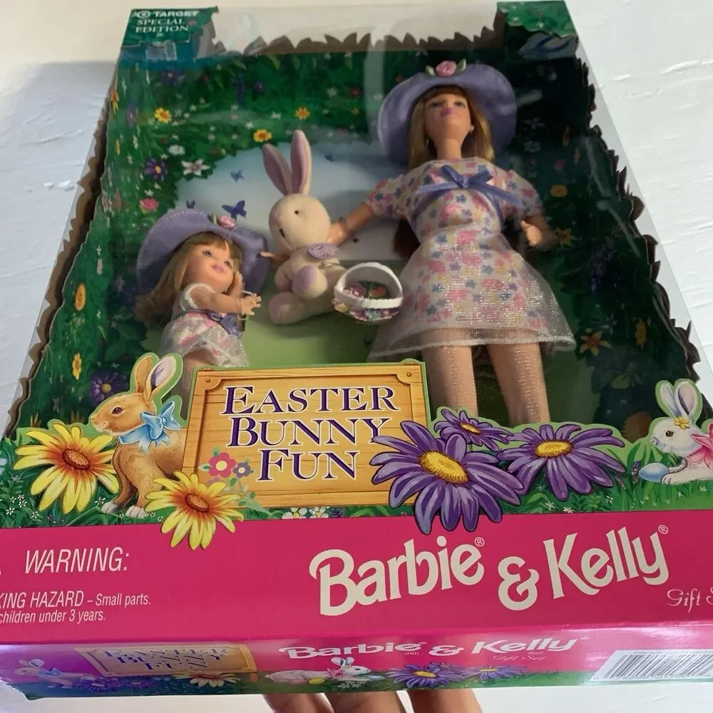 Vintage Barbie 1990’s Easter Bunny Fun Barbie & Kelly